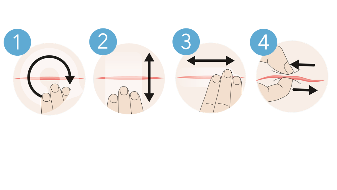 Tout savoir sur la cicatrisation - Automassage de la cicatrice | Uriage